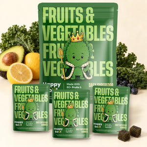 Extra-Strength Fruits & Vegetables Gummies pouch