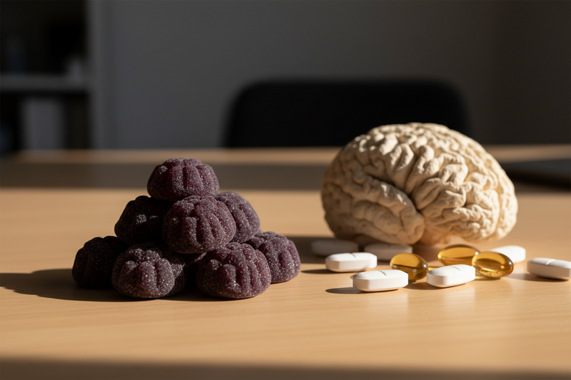 Mushroom Gummies vs Nootropic Pills: Which Is the Cleaner Path to Focus?