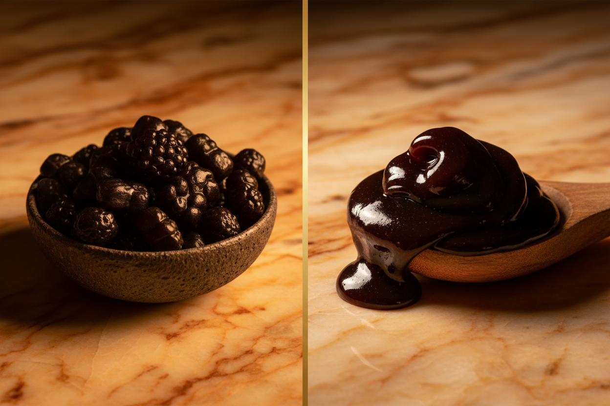 Gomitas de Shilajit vs Resina de Shilajit: ¿Cuál Conviene?