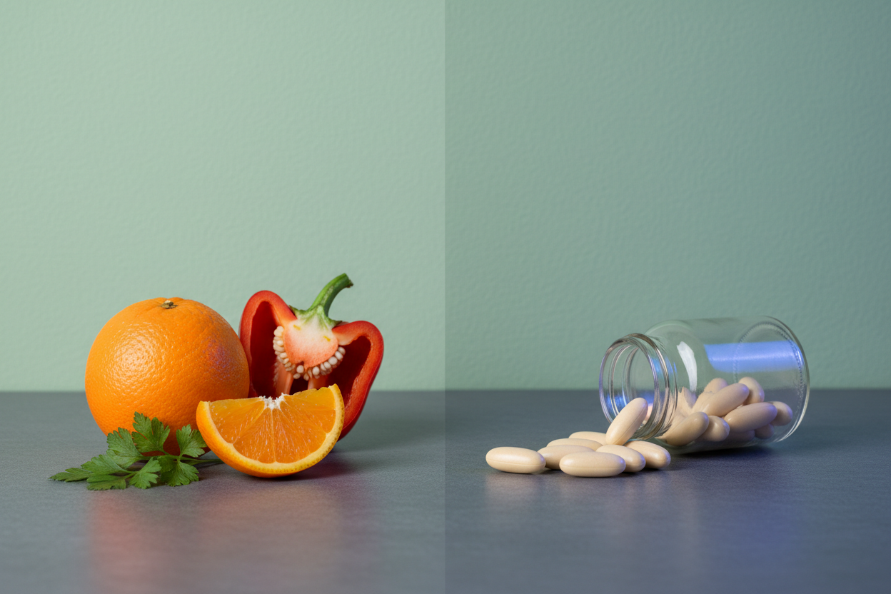 Whole food vitamins vs synthetic pills