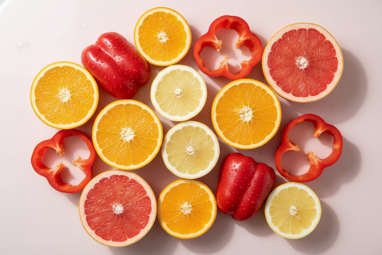 Vitamin C role in collagen production