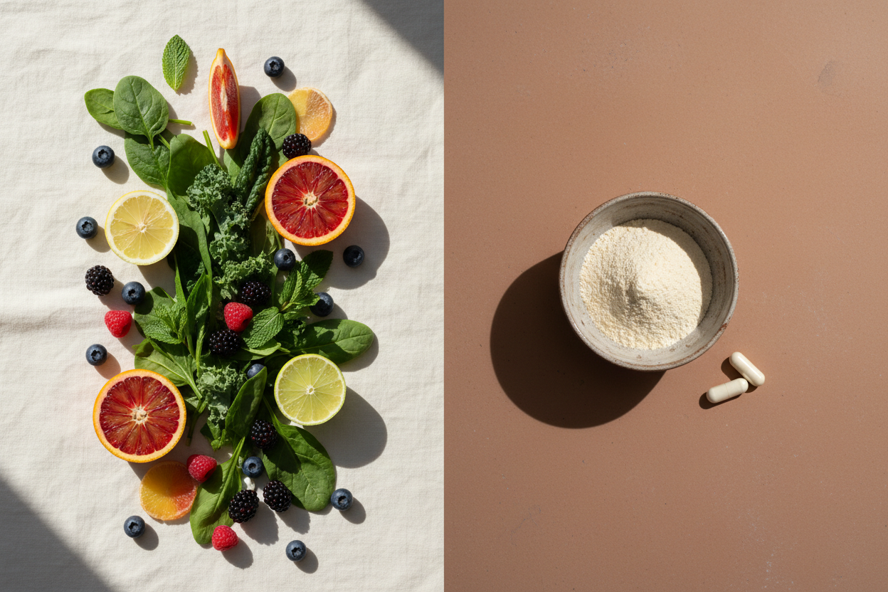 Plant collagen boosters vs animal collagen