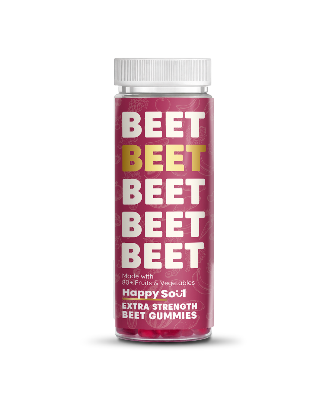 Beet Gummies + Fruits & Vegetables