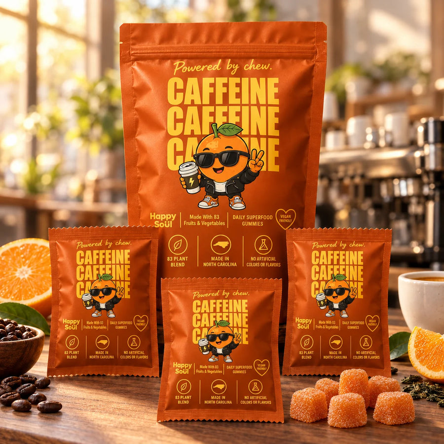 Low-Dose Caffeine Gummies