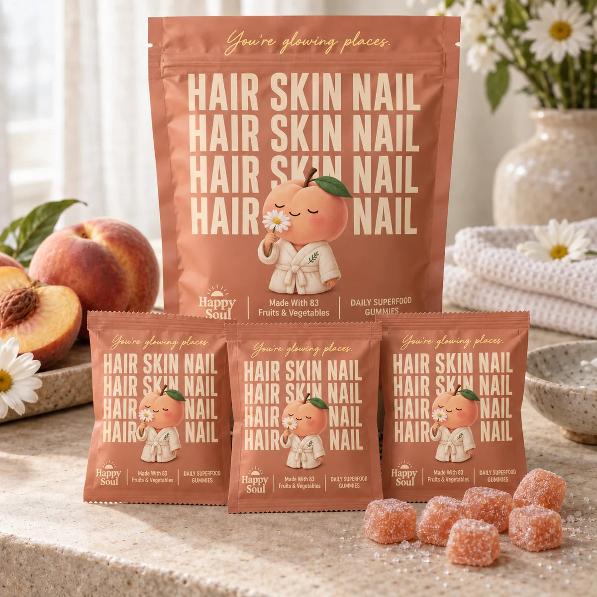 Gummies For Hair Skin & Nails
